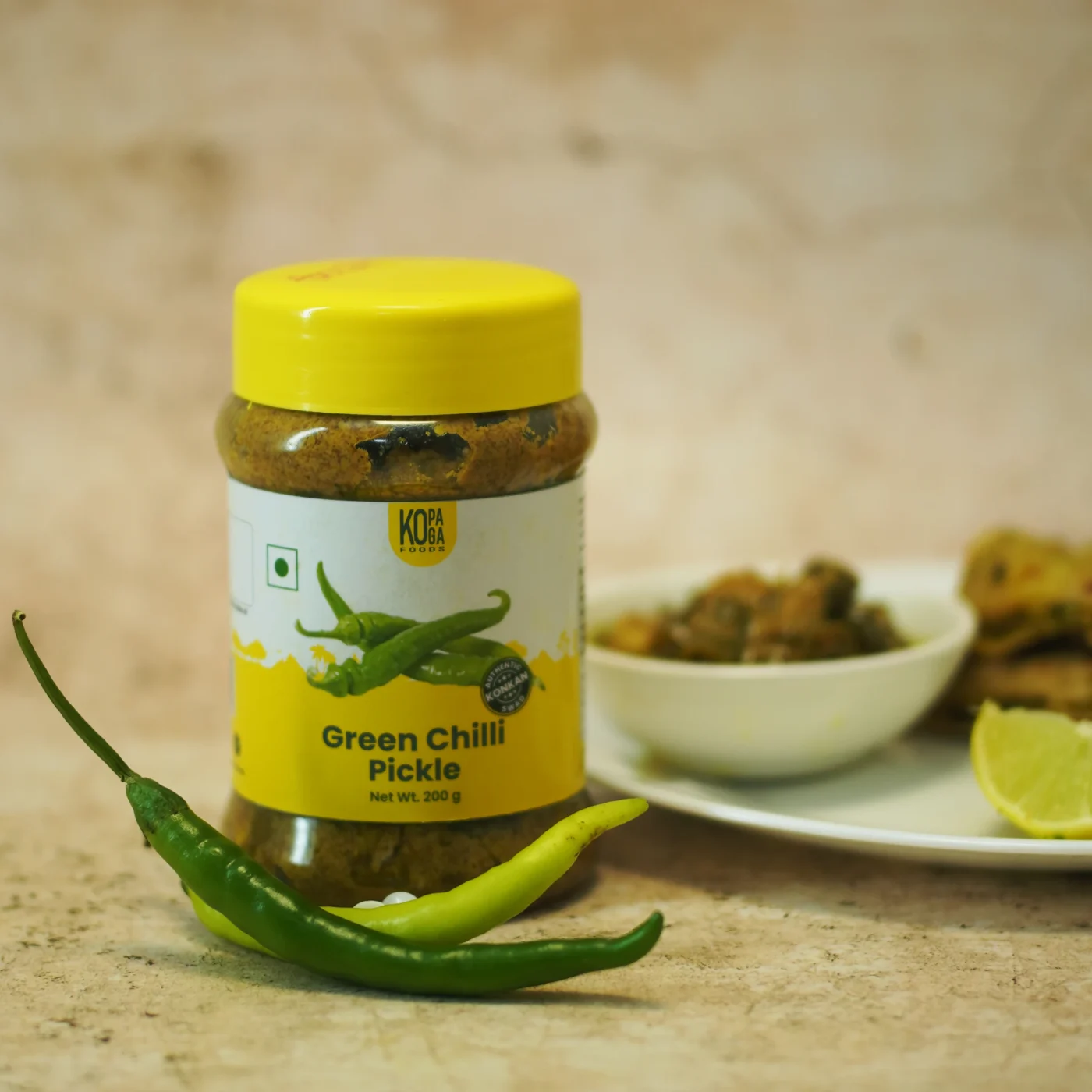 Green Chilli Pickle