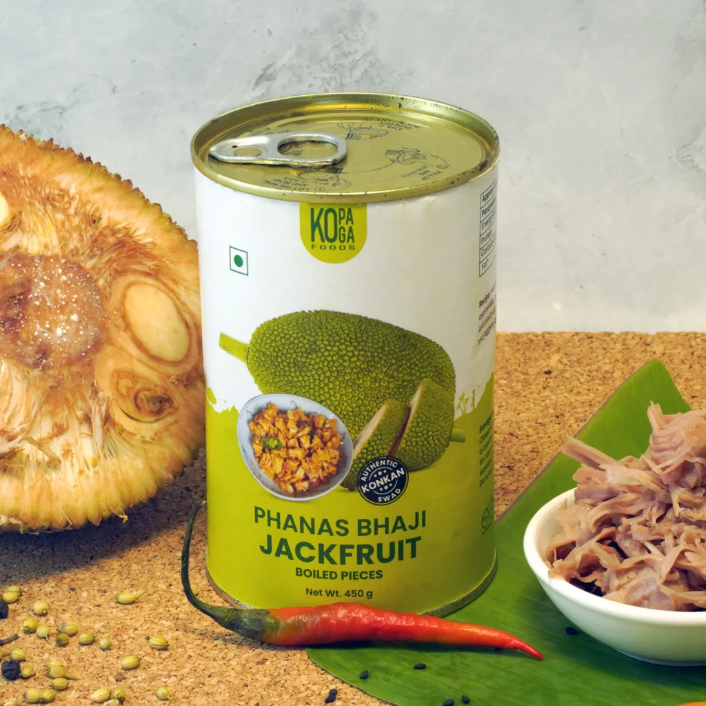 Phanas Bhaji (Boiled Raw Jackfruit)